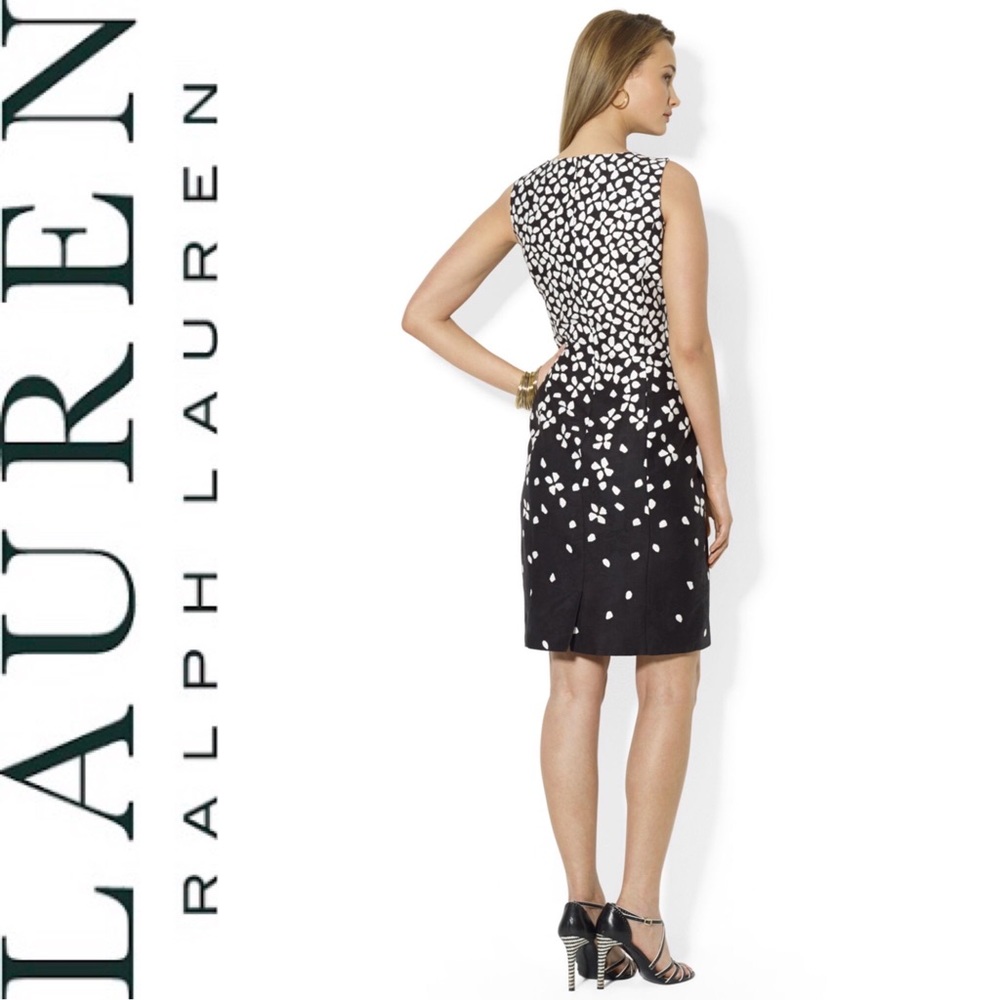 LAUREN Ralph Lauren Black and White Dress